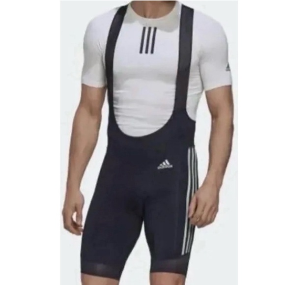 ADIDAS HM6424 The Bib Padded Tight Cycling Shorts Aeroready Size L NWT